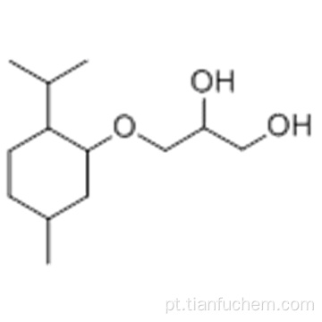 3 - [[5-Metil-2- (1-metiletil) ciclo-hexil] oxi] propano-1,2-diol CAS 87061-04-9